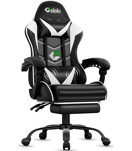 Amazon.com: GTXMAN X188-WHITE Gaming Chair, Reclining, Office